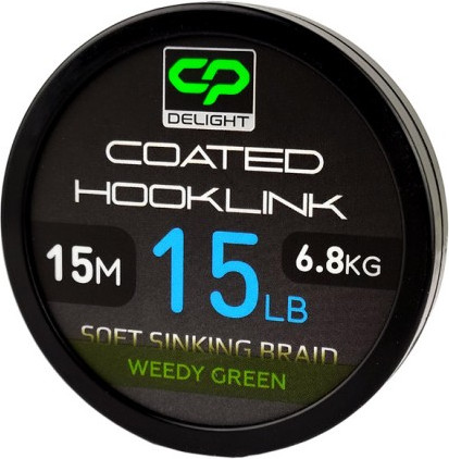 Изображение товара Поводковый материал Carp Pro Deligth Sinking Hooklink 15lb / CP4610-015 (15м, зеленый)