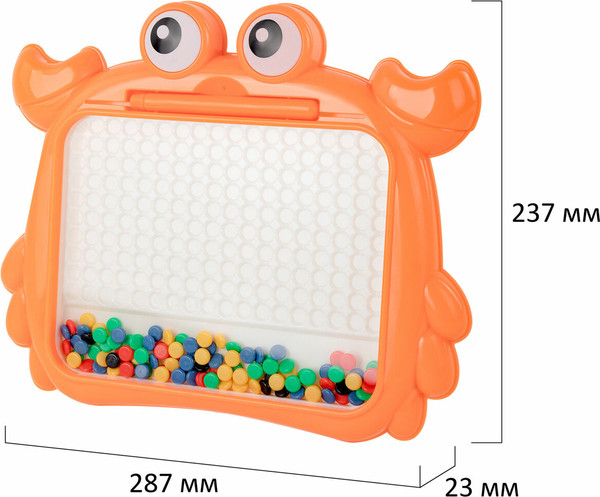 Изображение товара Развивающая игра BamBox Мозаика магнитная. Краб / 665889