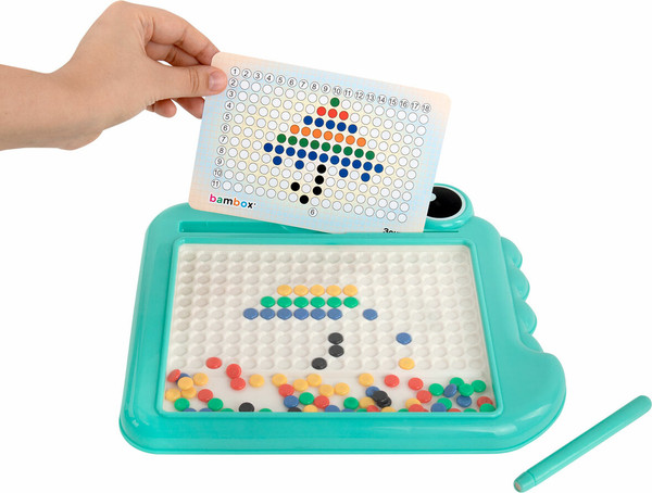 Изображение товара Развивающая игра BamBox Мозаика магнитная. Крокодил / 665890