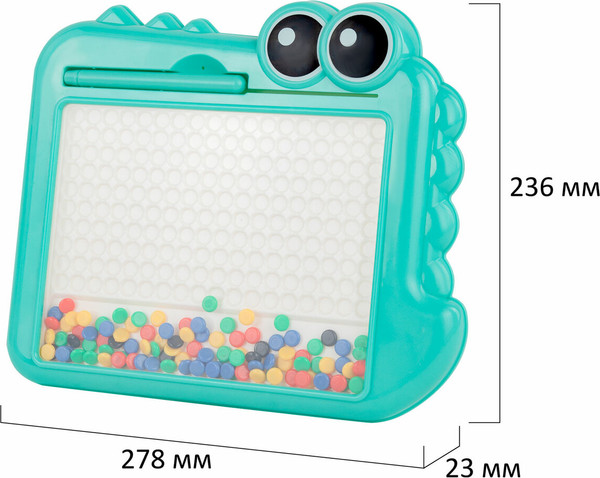 Изображение товара Развивающая игра BamBox Мозаика магнитная. Крокодил / 665890