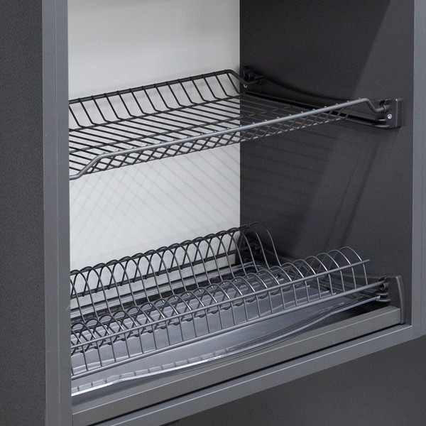 Изображение товара Сушилка для посуды встраиваемая AKS Hugo 600 / 113 241 (графит)