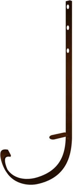 Изображение товара Кронштейн желоба Скайпрофиль Металлический 120х63 (RAL 8017)