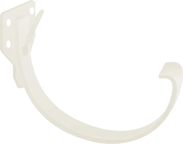 Изображение товара Кронштейн желоба Скайпрофиль Металлический карнизный 120х63 (RAL 9003)