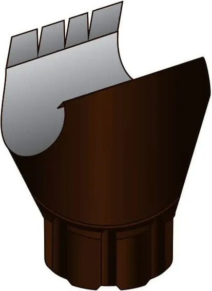 Изображение товара Воронка водосточная Скайпрофиль Металлическая 120x90 (RAL 8017)