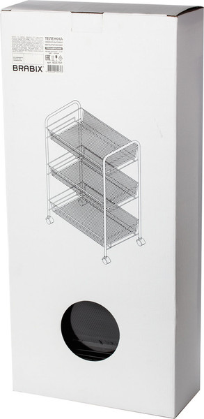 Изображение товара Этажерка Brabix 603751 (черный)