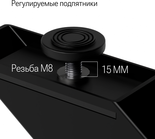 Изображение товара Письменный стол Millwood Кембридж 1600х800 / 51664_pas_ch_6 (сосна пасадена/металл черный)