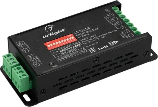 Декодер для светодиодной ленты Arlight SMART-K52-DMX 12-24V / 028446 — фото 6