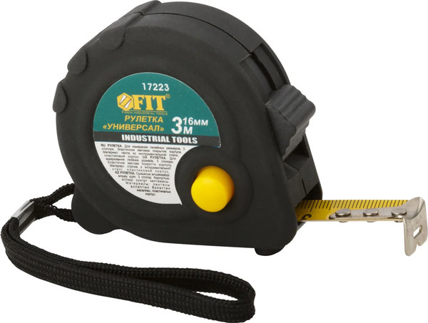 Изображение товара Рулетка FIT Универсал 16мм / 17223 (3м)