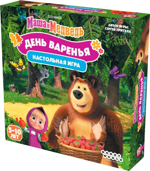 Изображение товара Настольная игра Мир Хобби Маша и Медведь. День варенья / 952110