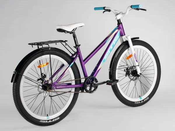 Изображение товара Велосипед Sitis Any Regit 1SP 26 2025 (15, Dark Purple/Turquoise/White)
