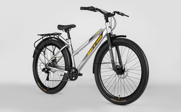 Изображение товара Велосипед Sitis Any Regit 7SP 27.5 2025 (15, Grey/Orange/Black)