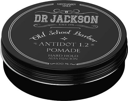 Изображение товара Помада для укладки волос Dr. Jackson Antidot 1.2 Pomade Hard Hold сильной фиксации (100мл)