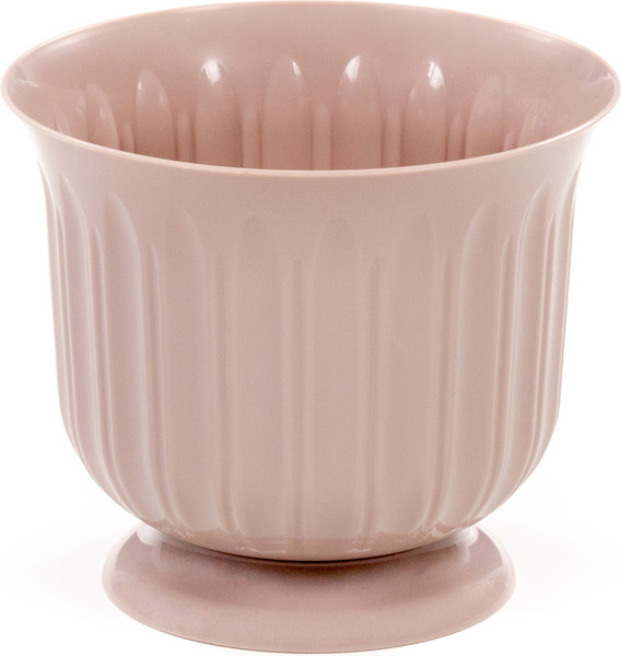 Изображение товара Кашпо Полесье Лира с подставкой / 06759 (1.5л, темно-кремовый)