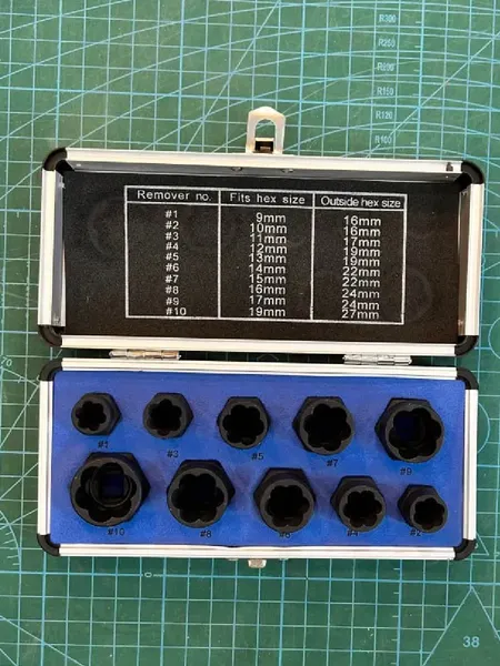 Изображение товара Набор головок слесарных H-D H-D HD-06031