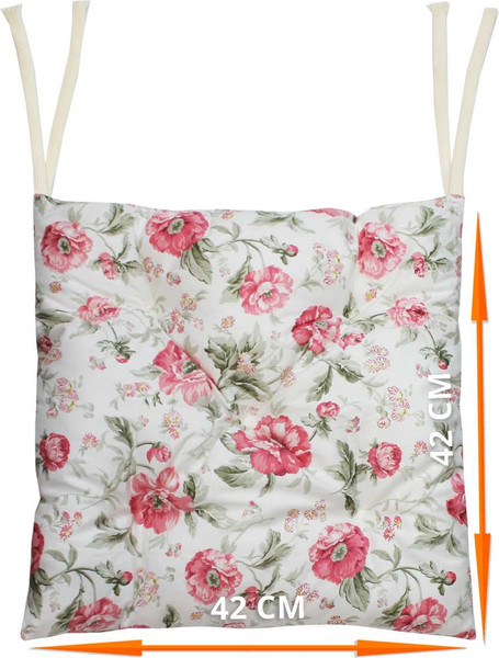 Изображение товара Подушка на стул MATEX Homely Маки / 68-013 (4шт)
