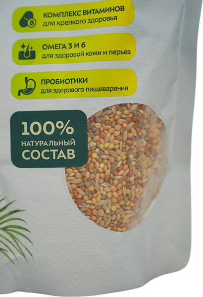 Изображение товара Корм для птиц Bambini Pets Для экзотических птиц (400г)