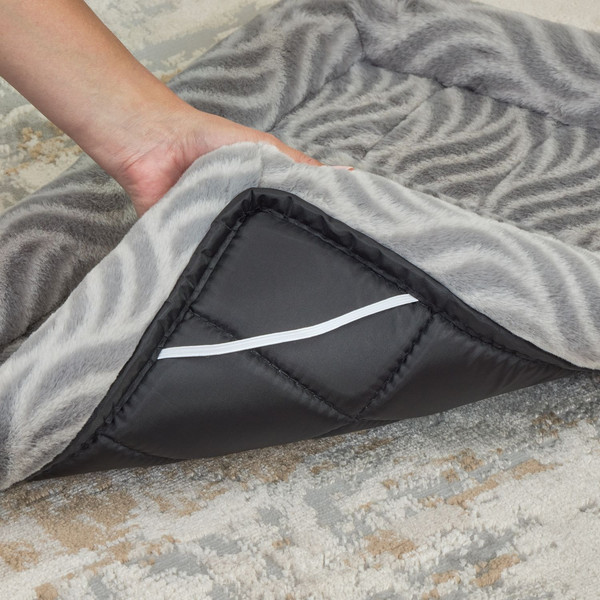 Изображение товара Лежанка для животных Midwest Deluxe Wave Bed / MID027843 (серый)