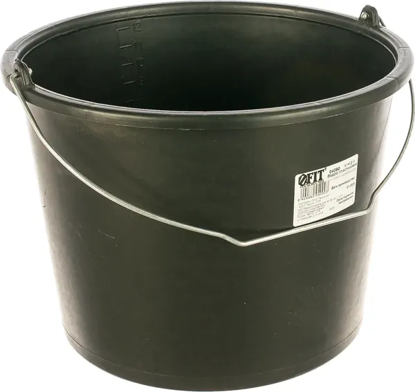 Изображение товара Ведро строительное FIT Пластиковое / 04090 (12л)