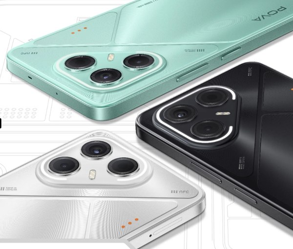 Изображение товара Смартфон Tecno Pova 7 5G 8GB/128GB (черный)