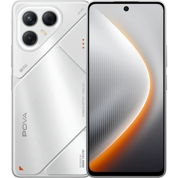Изображение товара Смартфон Tecno Pova 7 5G 8GB/128GB (серебристый)