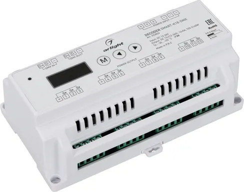 Изображение товара Декодер для светодиодной ленты Arlight SMART-K18-DMX 12-36V / 023826
