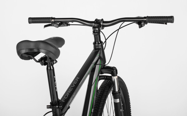 Изображение товара Велосипед ForEver Spring FSP9.0 29 2025 (17, Black/Grey/Green)