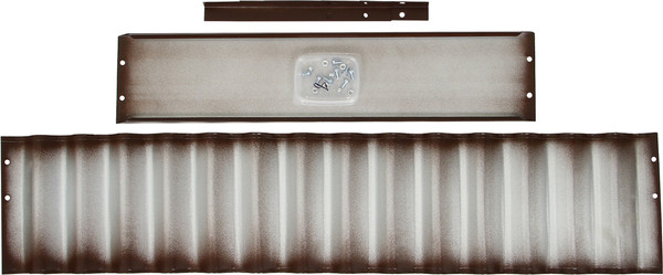 Изображение товара Грядка модульная GREENGO Клумба оцинкованная Лепесток 70см (коричневый)