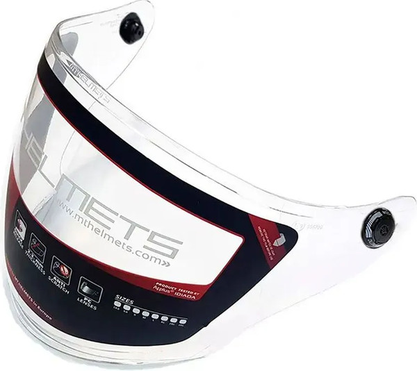 Изображение товара Визор для мотошлема MT Helmets MT-V-37 Max Vision (прозрачный)