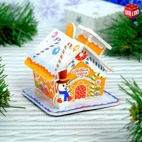 Изображение товара Конструктор Unicon Пряничный домик / 3564558