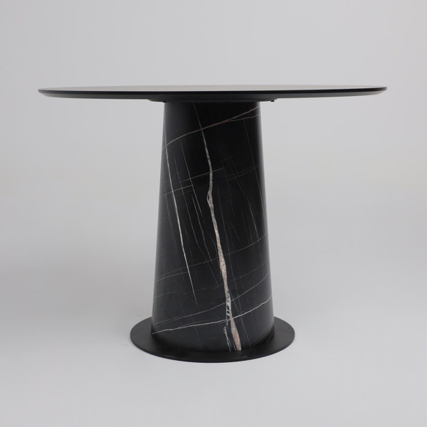 Изображение товара Обеденный стол LEPREMO AV 1317 HPL+МДФ 1000 (черный тунис/черный)