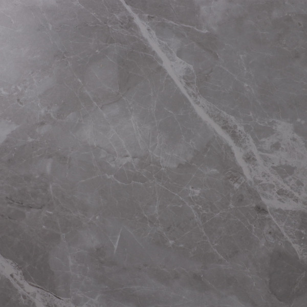 Изображение товара Обеденный стол LEPREMO AV 2317 МДФ+керамика 900 (серый матовый Larka Grey/черный+HPL Будда)