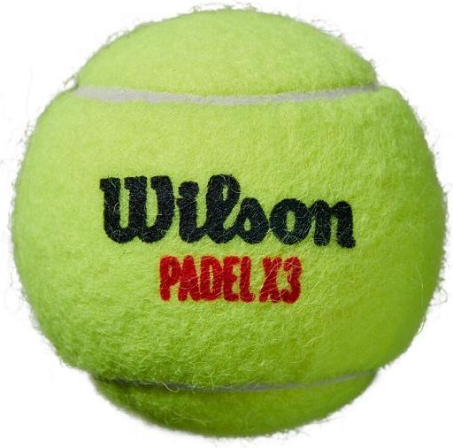 Изображение товара Набор мячей для падел-тенниса Wilson Padel X3 / WR8900801001 (3шт, желтый)