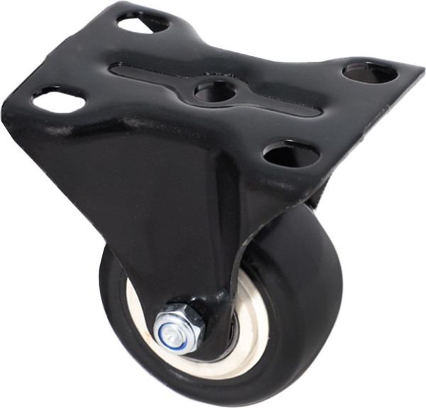 Изображение товара Колесо мебельное AKS Diamond d50 h72 / 75 727 (прямоходящий, черный)