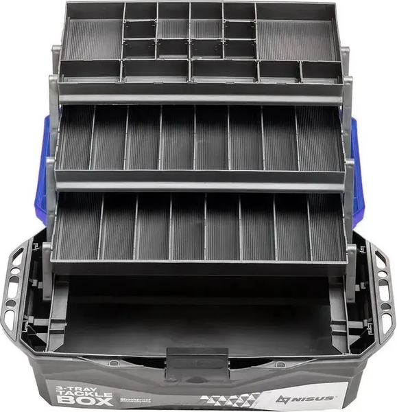 Изображение товара Ящик рыболовный Nisus Tackle Box / N-TB-3-B (синий)
