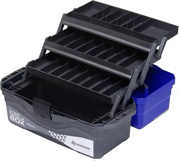 Изображение товара Ящик рыболовный Nisus Tackle Box / N-TB-3-B (синий)