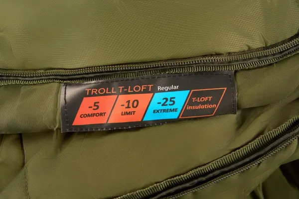 Изображение товара Спальный мешок Tramp Troll T-Loft Compact Olive / TRS-061C-oliv-LT (левый, оливковый)