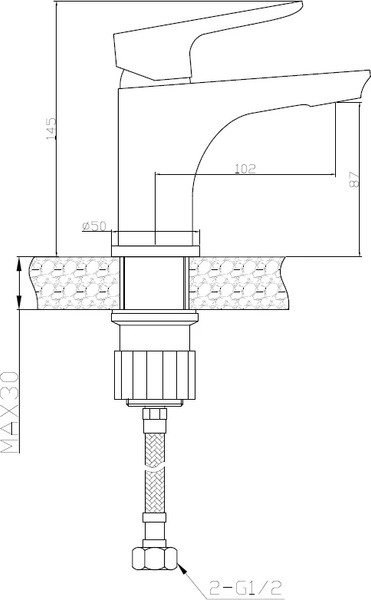 Изображение товара Смеситель AV Engineering AVPCK1-A278-219