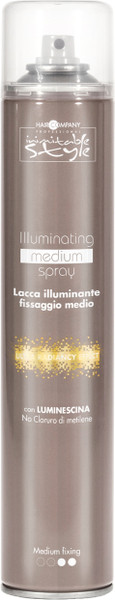 Изображение товара Лак для укладки волос Hair Company Illuminating Medium Spray средней фиксации (500мл)