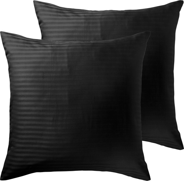 Изображение товара Комплект наволочек Verossa Stripe 70x70 / 730618 (Black)