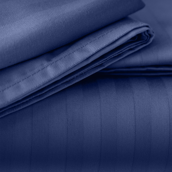 Изображение товара Комплект постельного белья Verossa Stripe Семейный / 738000 (50x70, Indigo)