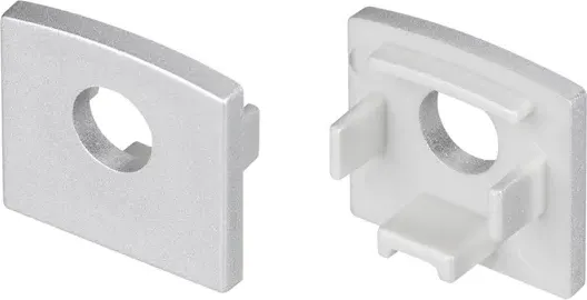 Изображение товара Заглушка для профиля Arlight LINE-1716 с отверстием / 046078