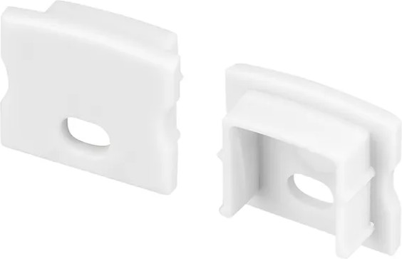 Изображение товара Заглушка для профиля Arlight LINE-1715 с отверстием WHITE / 044260