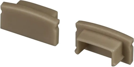 Изображение товара Заглушка для профиля Arlight LINE-1708 OLIVE GREY глухая / 038633