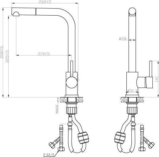 Изображение товара Смеситель AV Engineering AVTRO1-10699