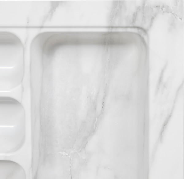 Изображение товара Органайзер для столовых приборов AKS 600 TR-05 / 117 565 (бело-серый мрамор)