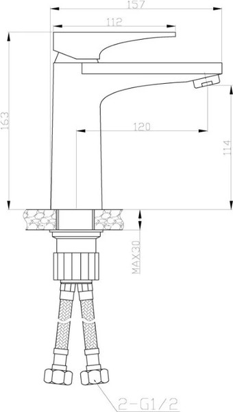 Изображение товара Смеситель AV Engineering AVDAR3-51001