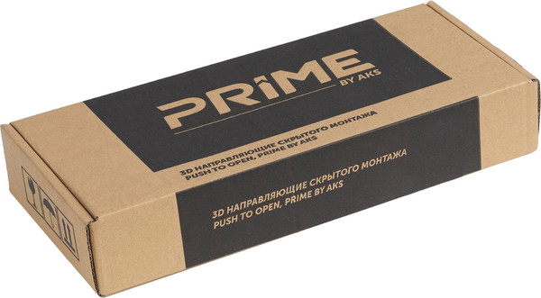 Изображение товара Комплект направляющих мебельных AKS L-350 Push to Open / 113 657