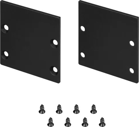 Изображение товара Заглушка для профиля Arlight LINE-S-3535 BLACK глухая / 041867