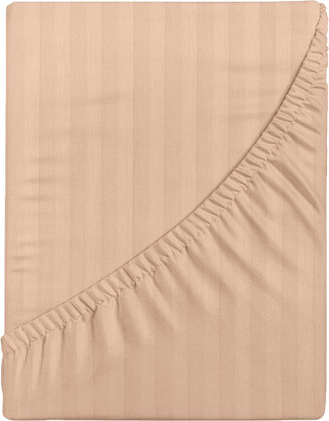 Изображение товара Простыня Verossa Stripe на резинке 180x200x30 / 784516 (Bronze)