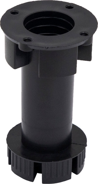 Изображение товара Опора мебельная AKS Кухонная h100 / 86 502 (черный)